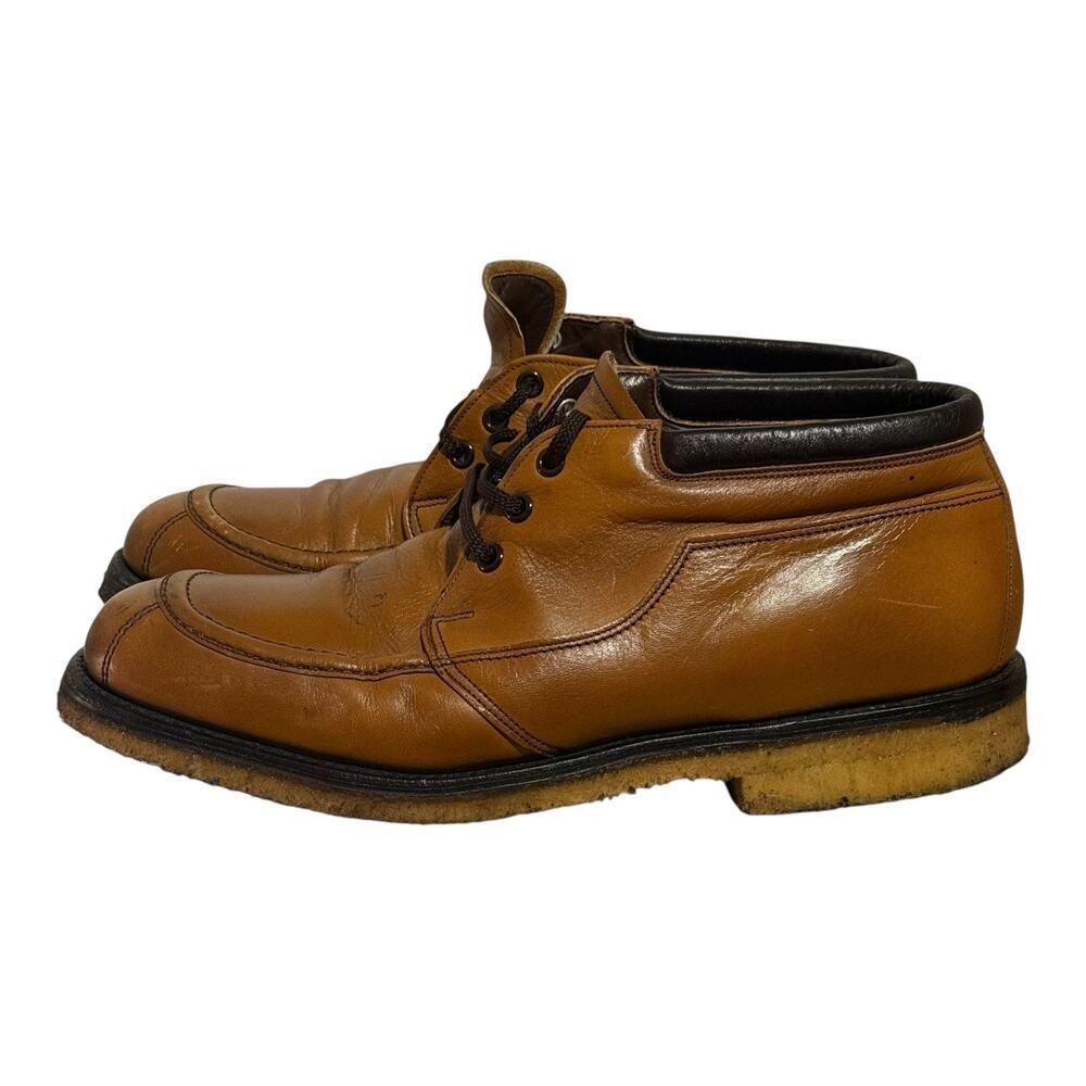 Wright Arch Preserver Breather Chukka Boots Men's 11C USA Made Leather Moc Toe - Picture 4 of 8